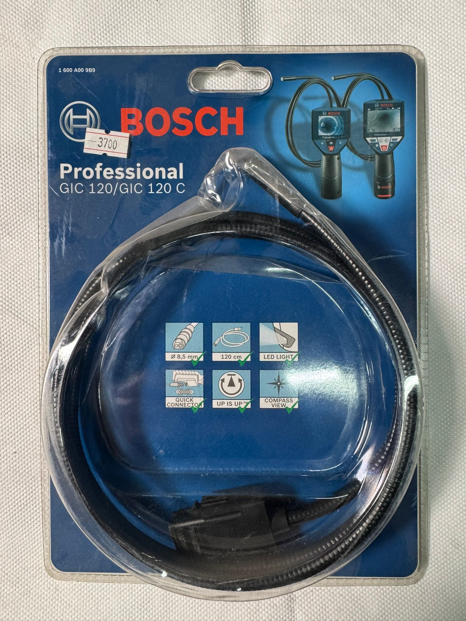 Bosch GIC 120 C Professional Denetim Kamerası Dedektörü Kablo Aparatı