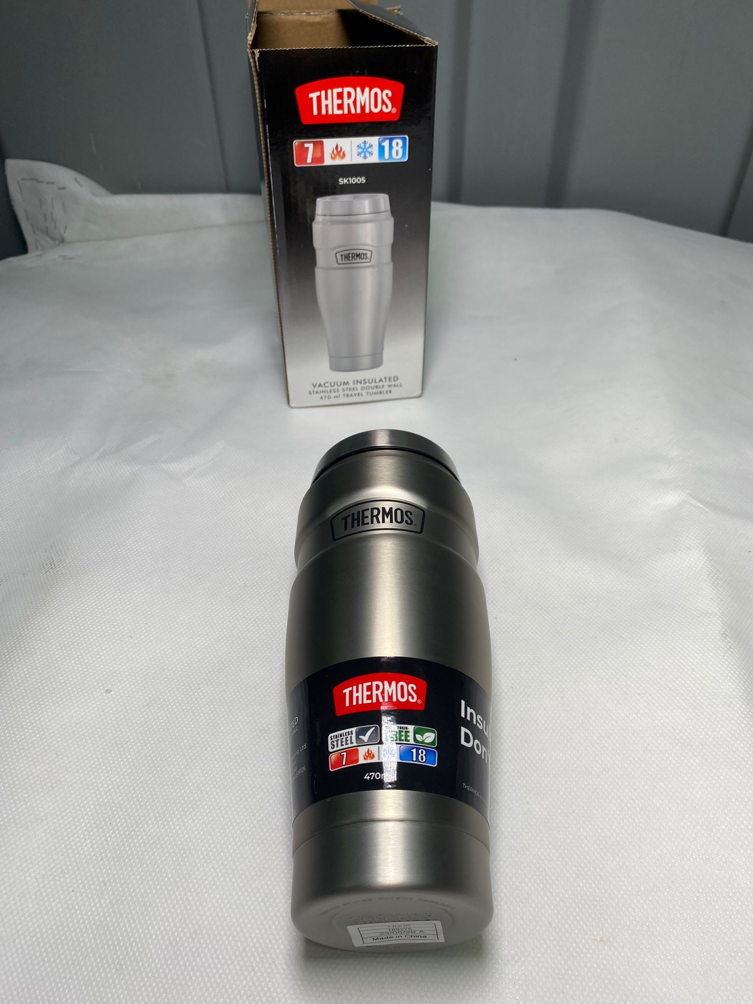 Thermos Sk1005 Stainless King Mug 0,47l Matte Stainless SteeL