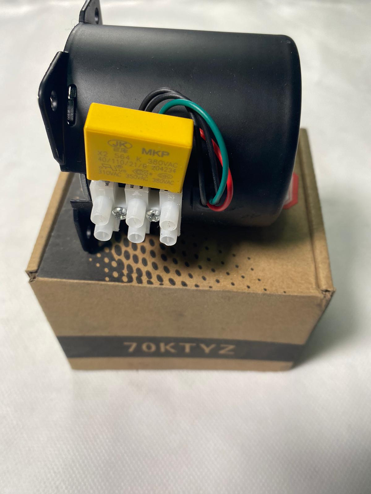 70KTYZ eksantrik eksen AC senkron Motor 220V 40W 2.5,5,10,20 RPM
