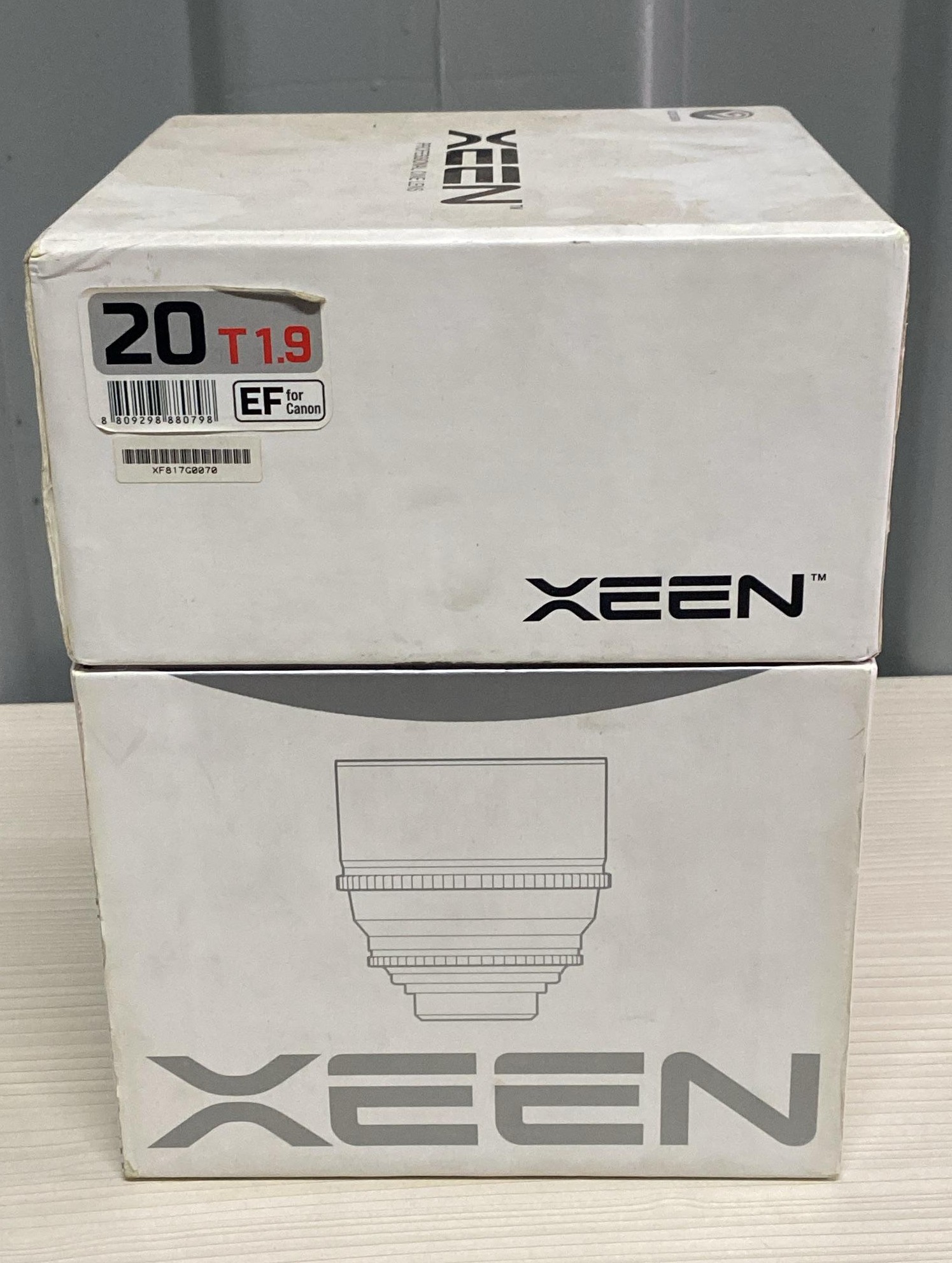 Xeen 20MM T1.9 Cine Kamera Lensi, Mft Uyumlu