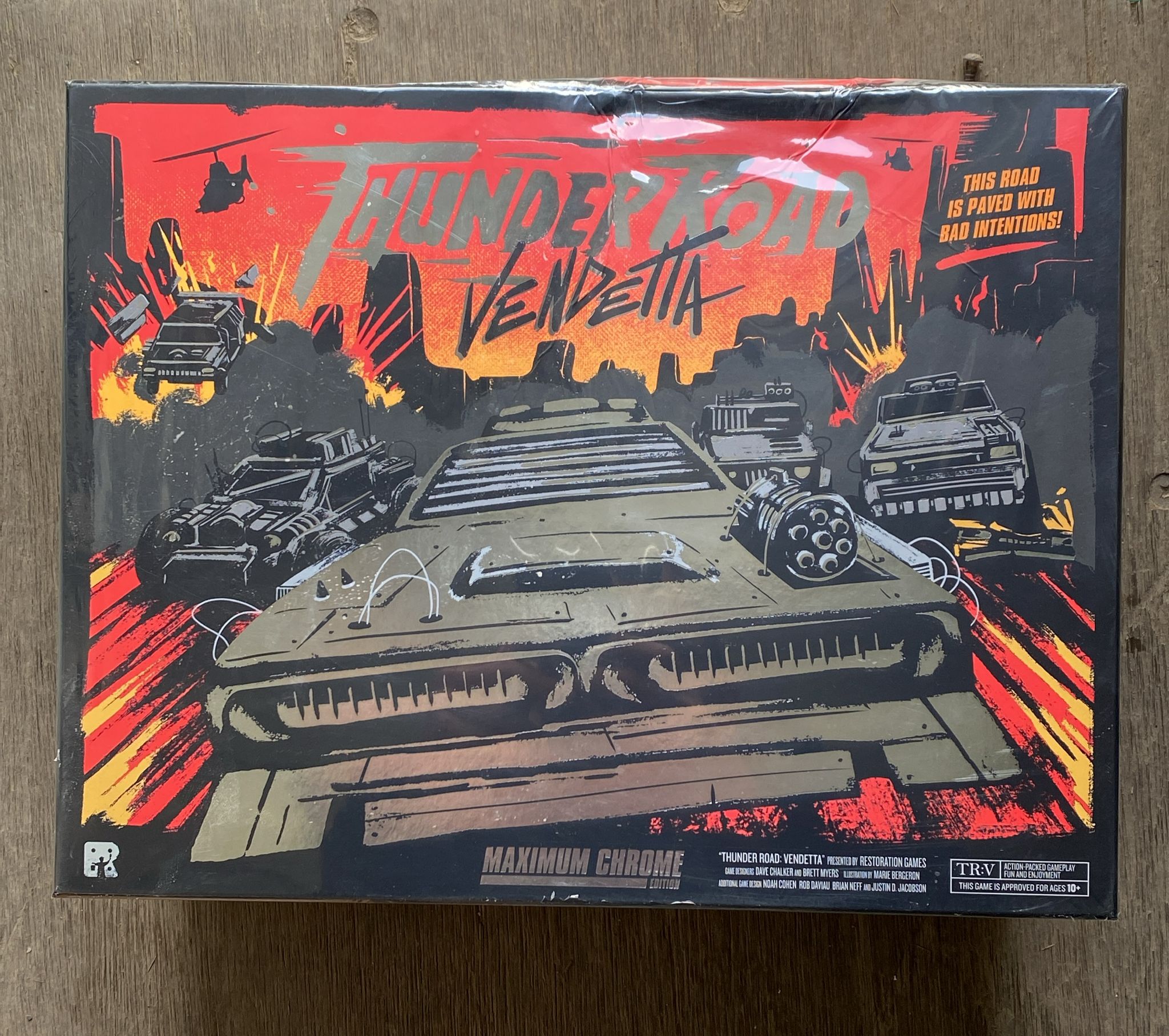 Thunder Road Maximum Chrome Kickstarter Edition