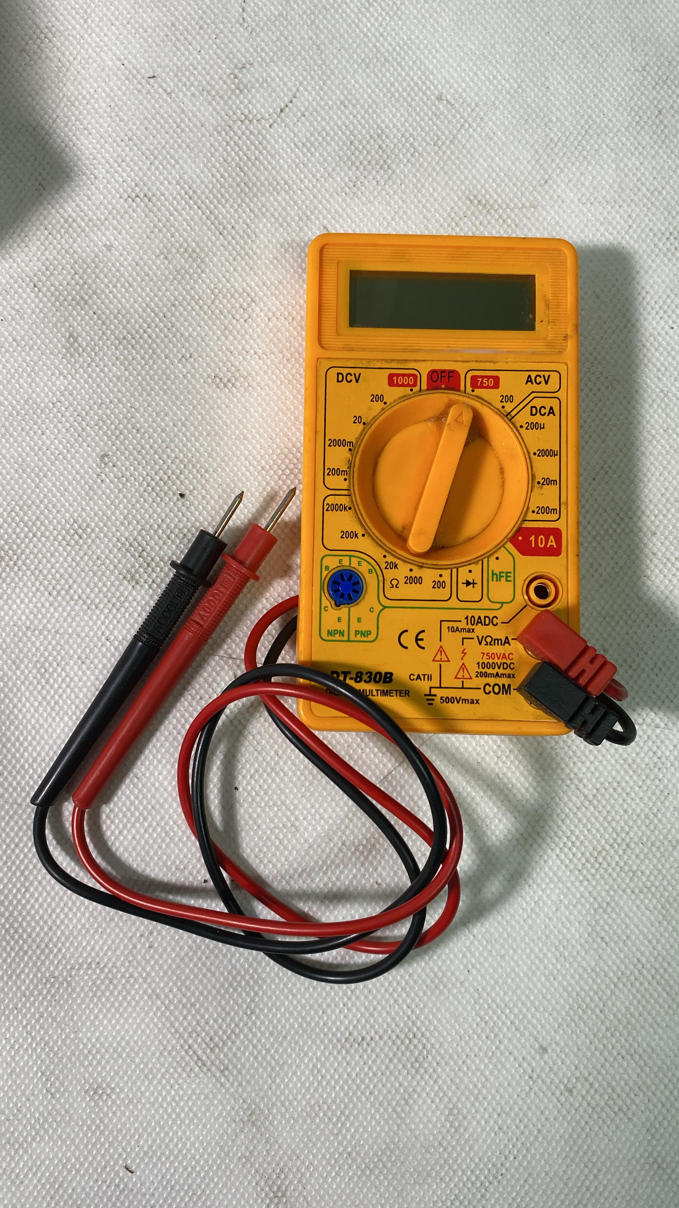Dt 830d Dijital Multimetre