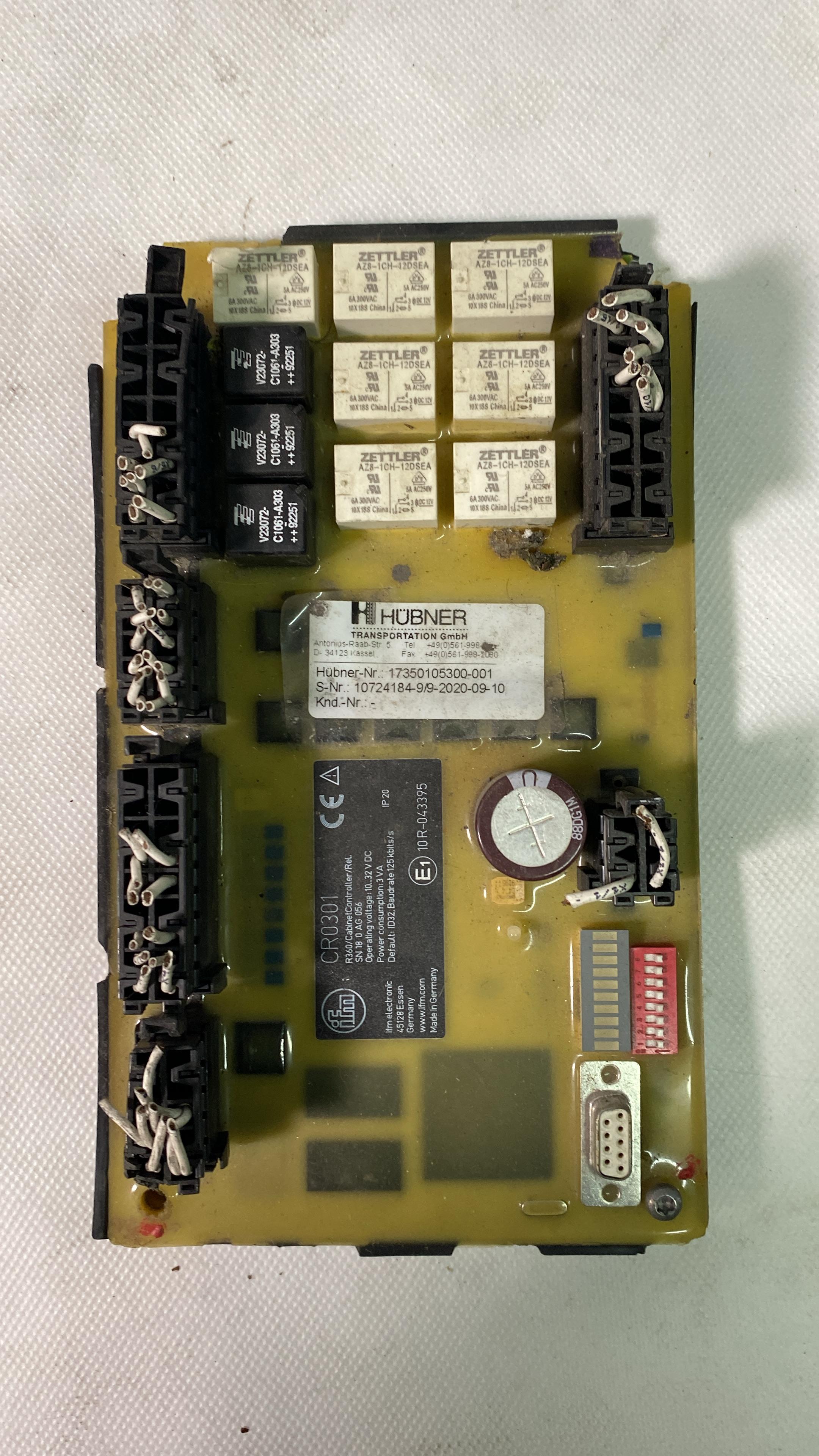 CR0301 Programlanabilir Mobil Kontrol Cihazı MAN Lion's otobüsü (1991-), 2009 Çıkma Parça
