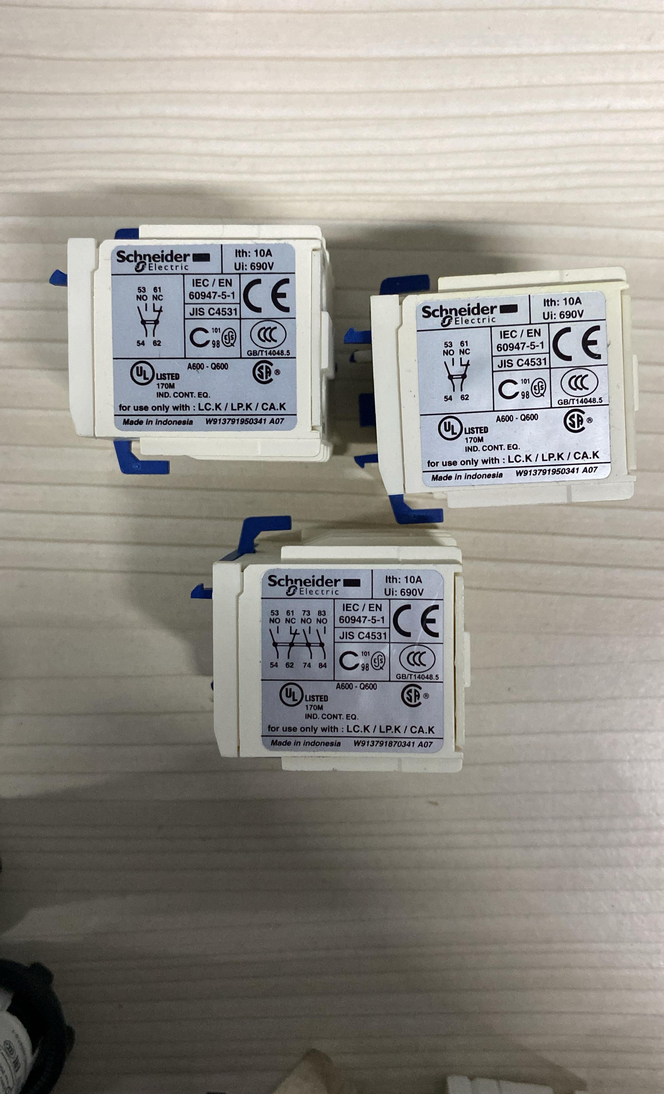 Schneider Electric La1Kn11 Yardımcı Kontak Bloğu 10A 690V