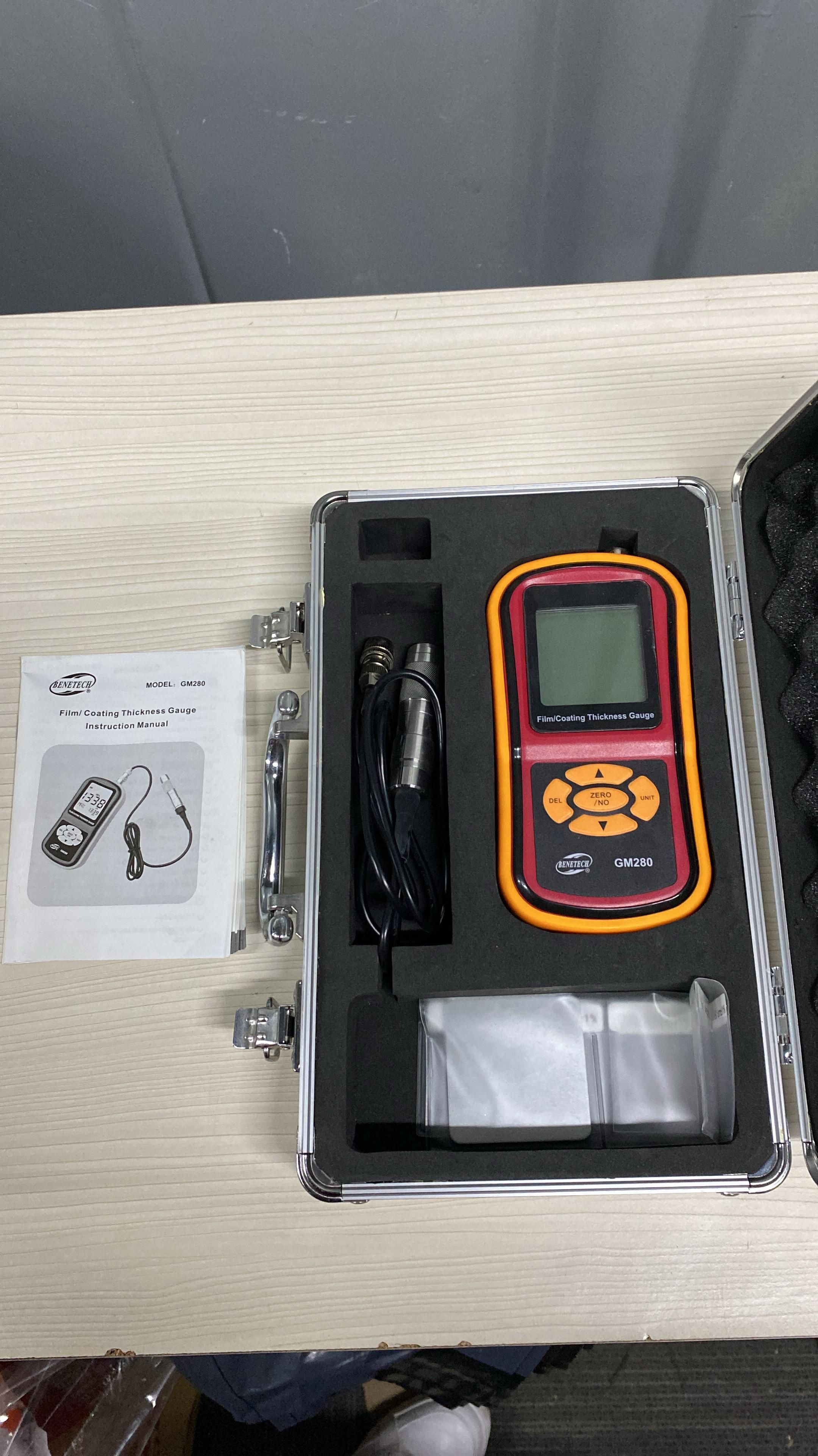 Benetech GM280F Boya Kaplama Kalınlık Ölçer, Siyah