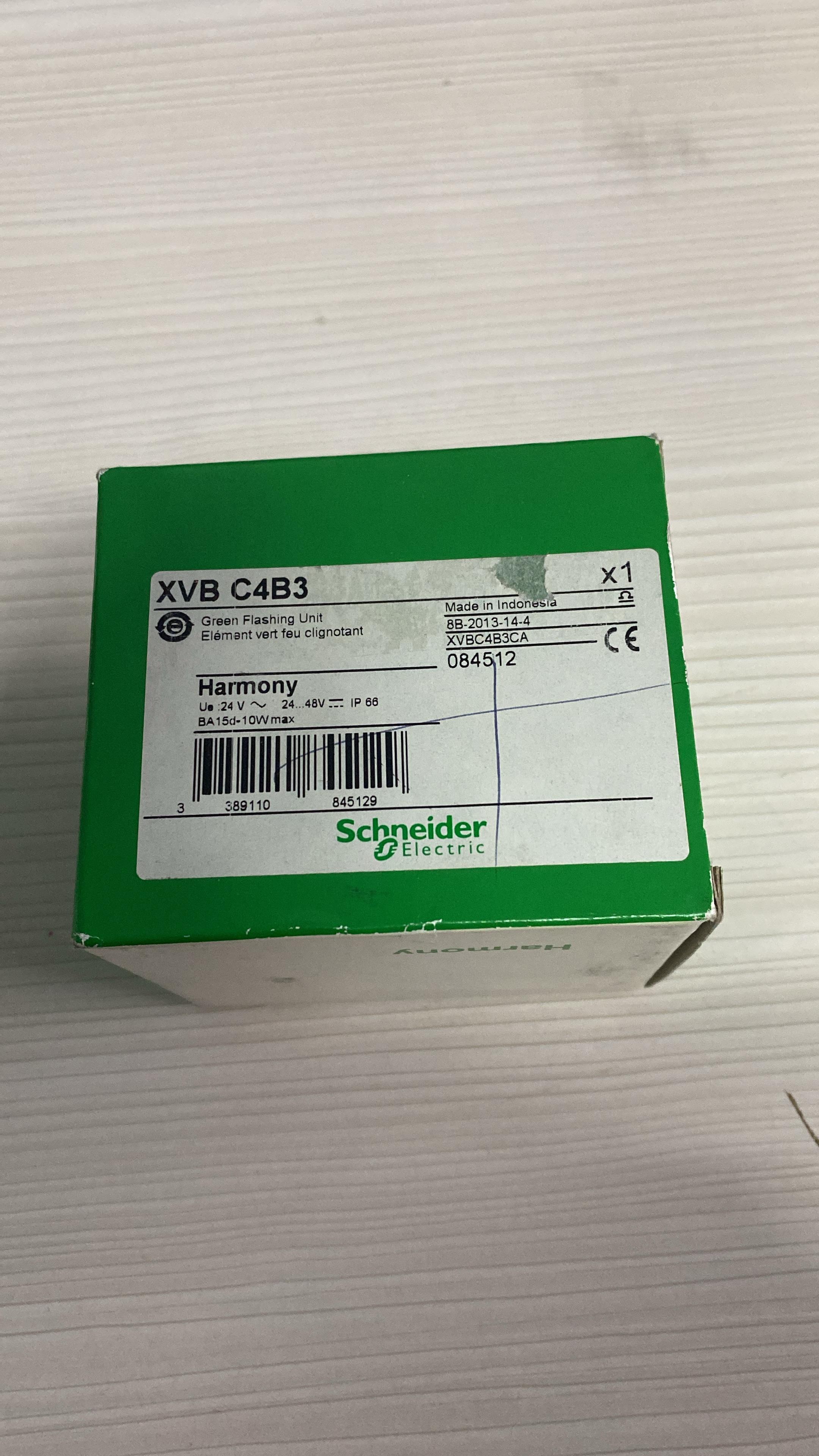 Schneider ELECTRIC XVB C4B3 XVBC4B3 Green Flashing Unit