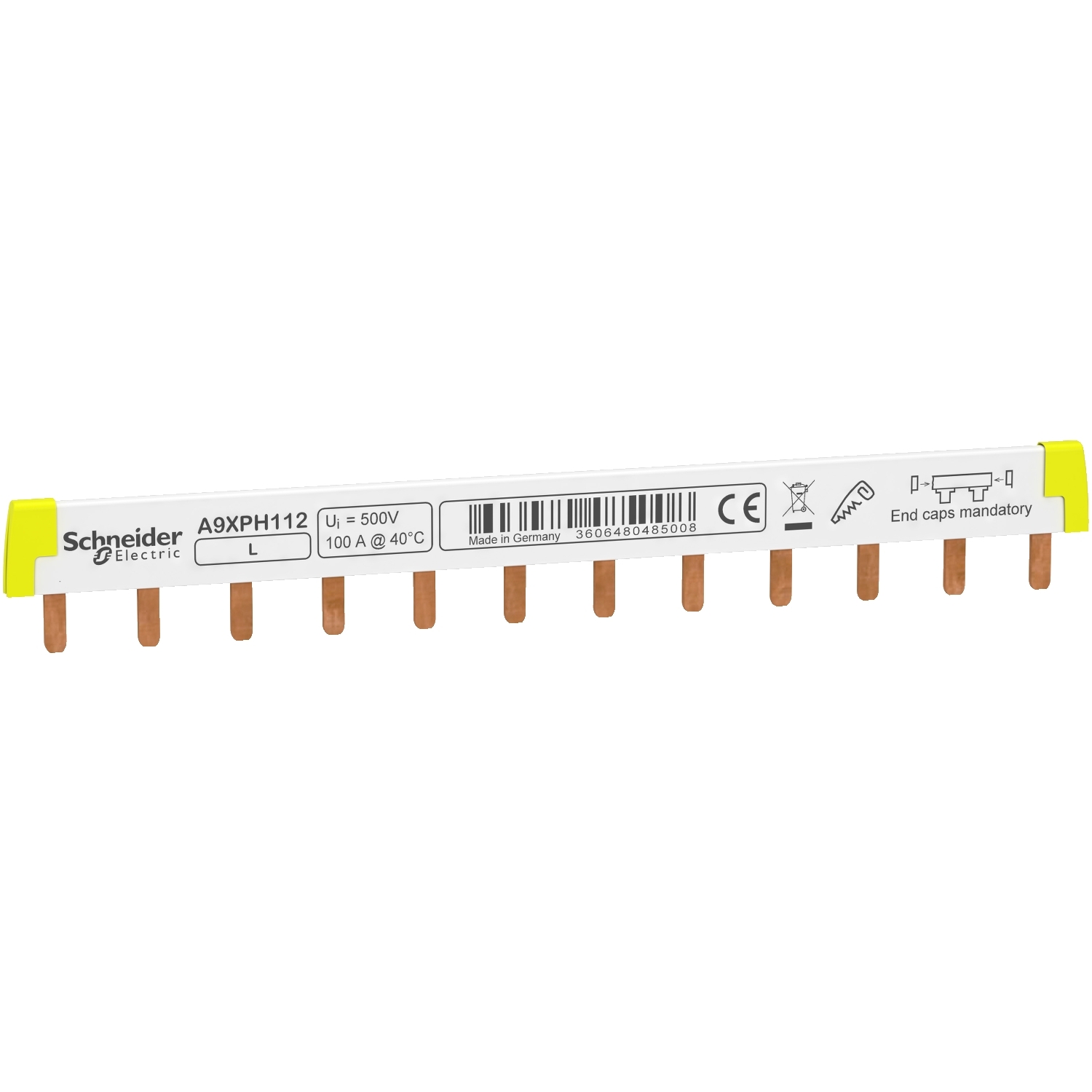 Schneider A9XPH112 ACTİ9 Comb 1P 12 Modüllü Busbar