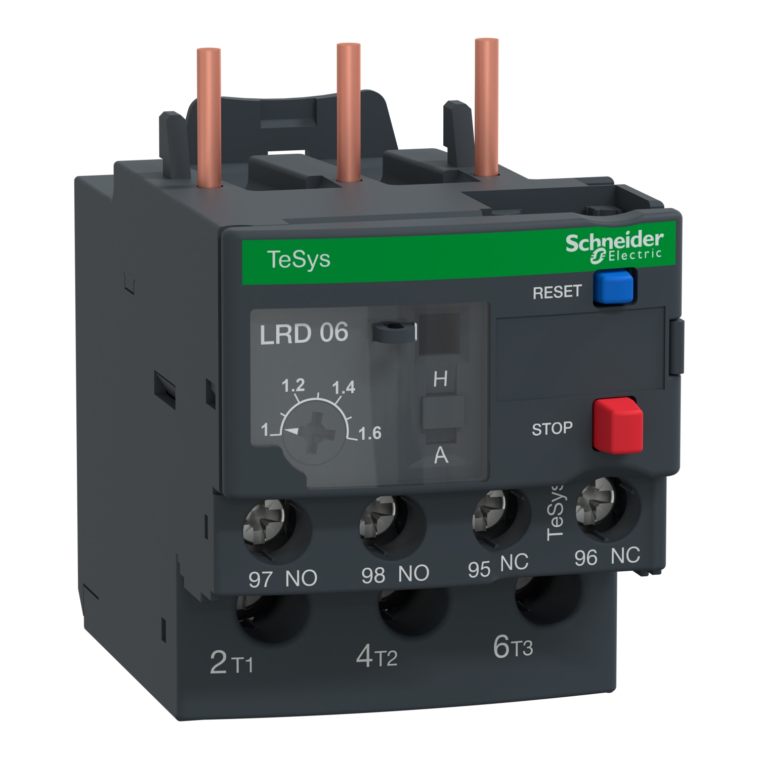 Schneider Electric LRD06 1.0-1.7A Termik Röle