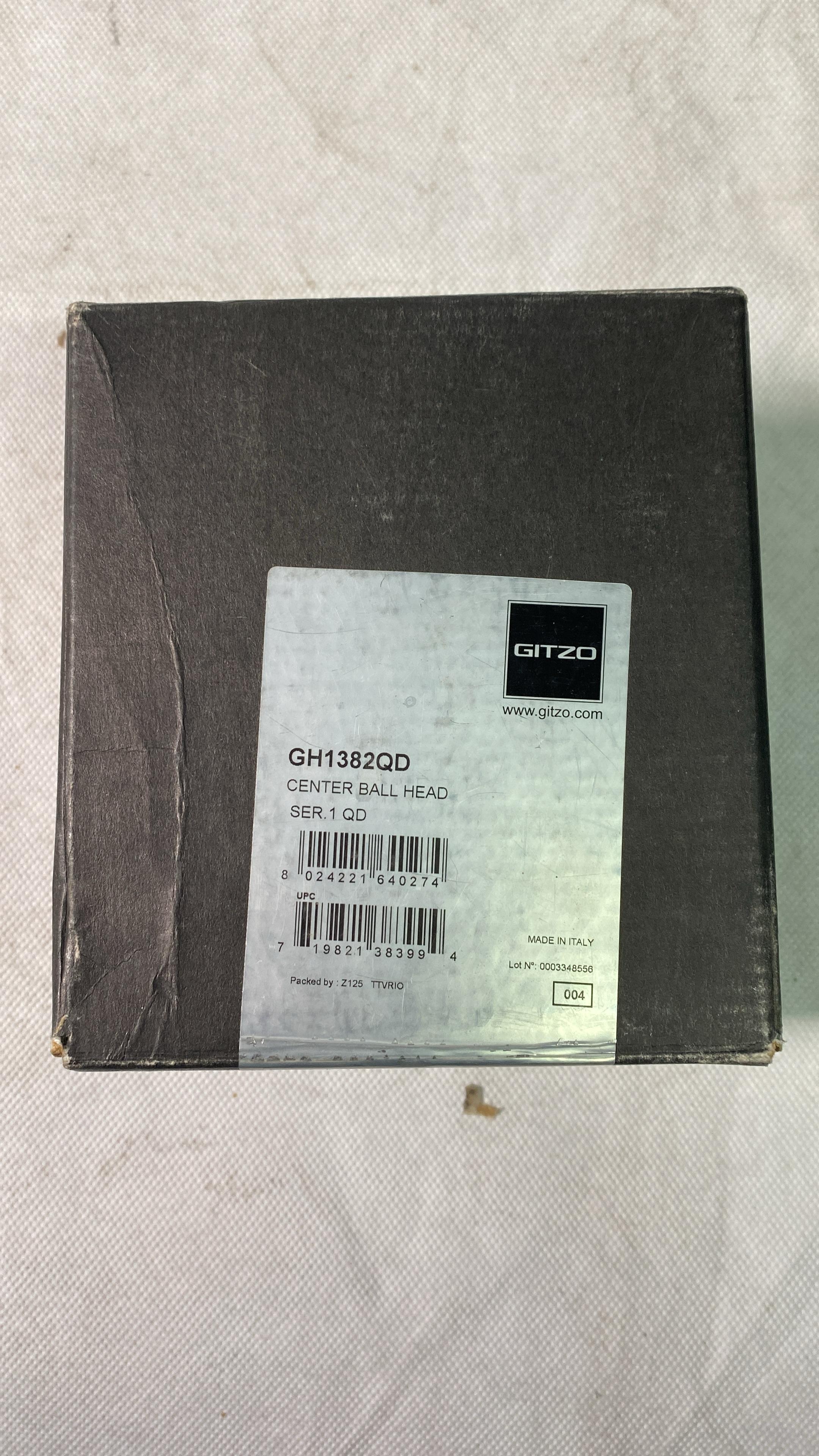 Gitzo GH1382QD Seri 1 Ball Head Tripod Başlığı