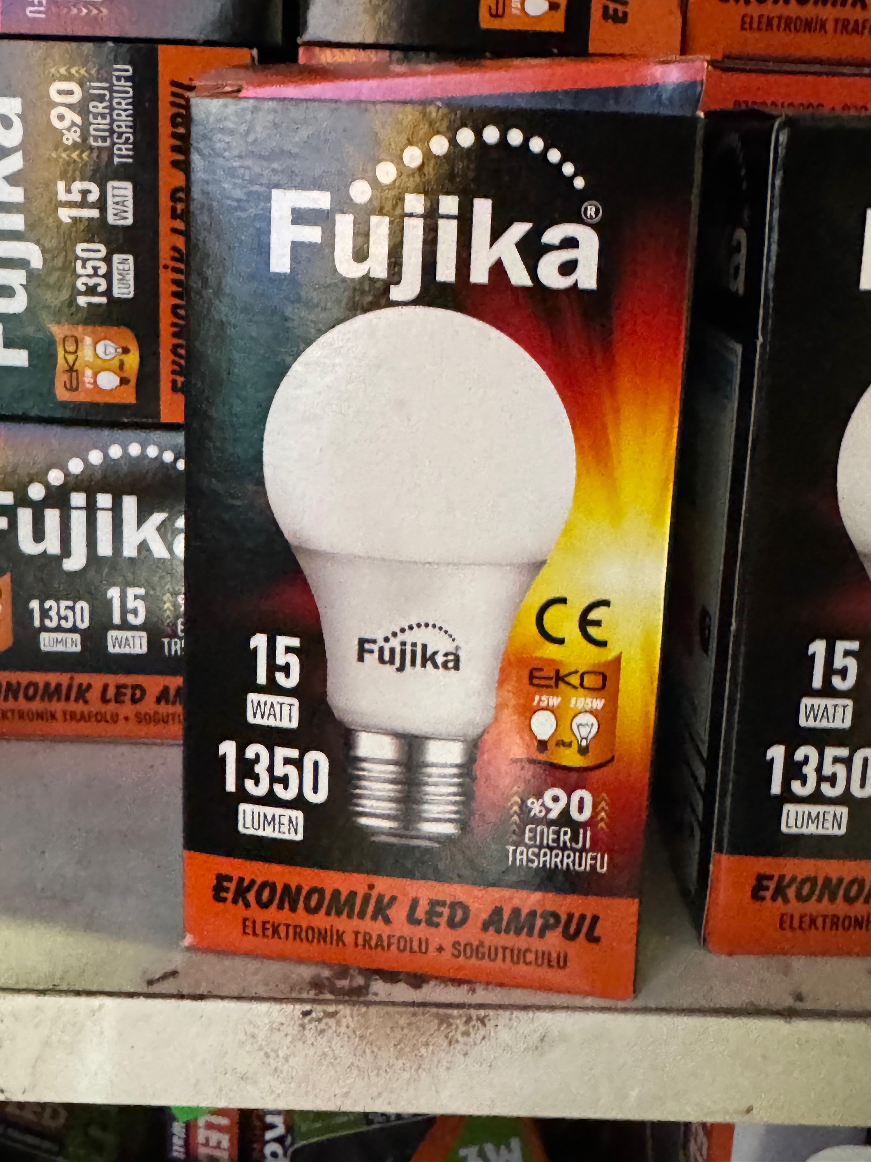 Fujika 15 watt 1350 lumen Ampül