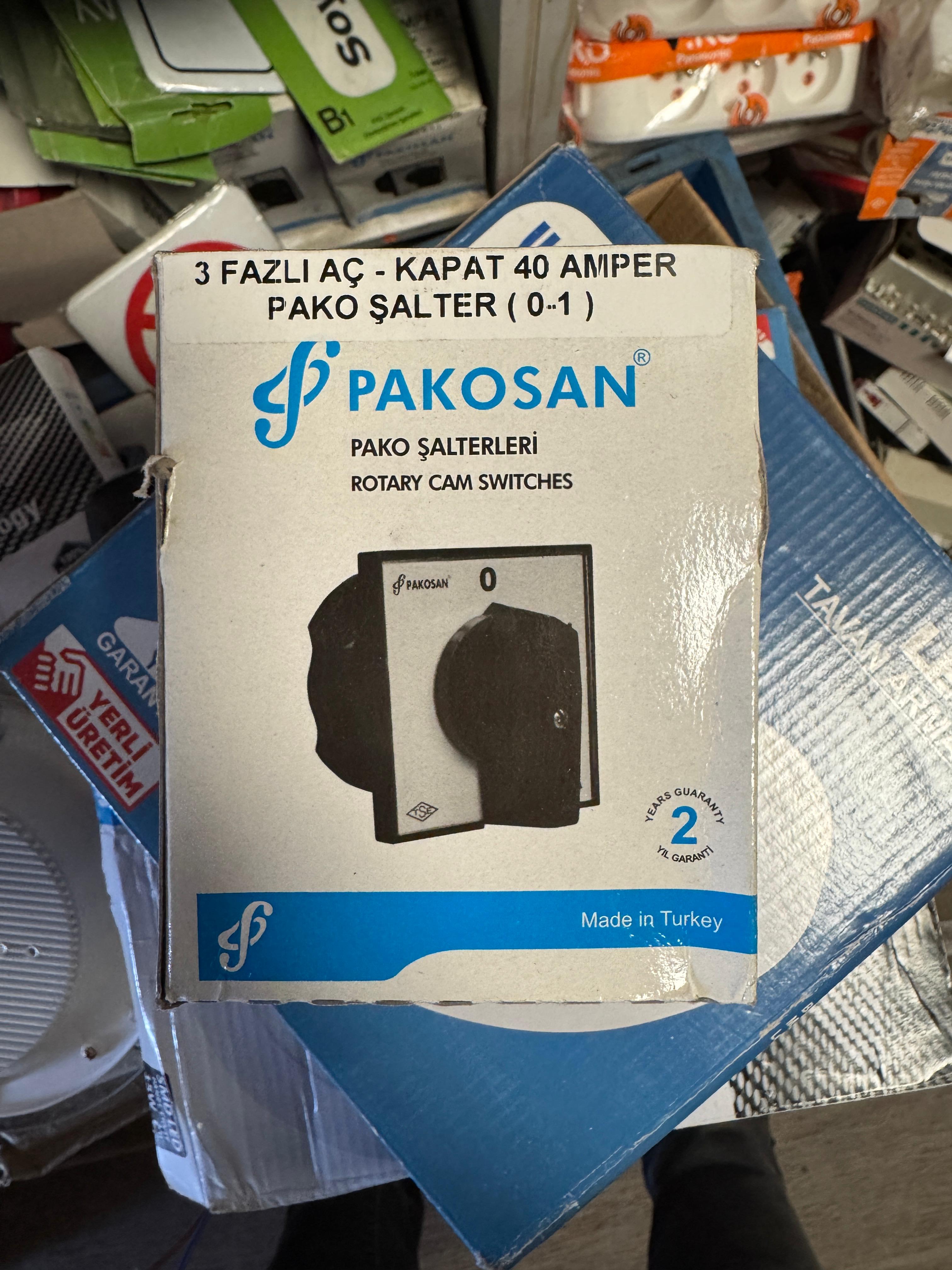 Pakosan Pako Şalterleri 40 Amper