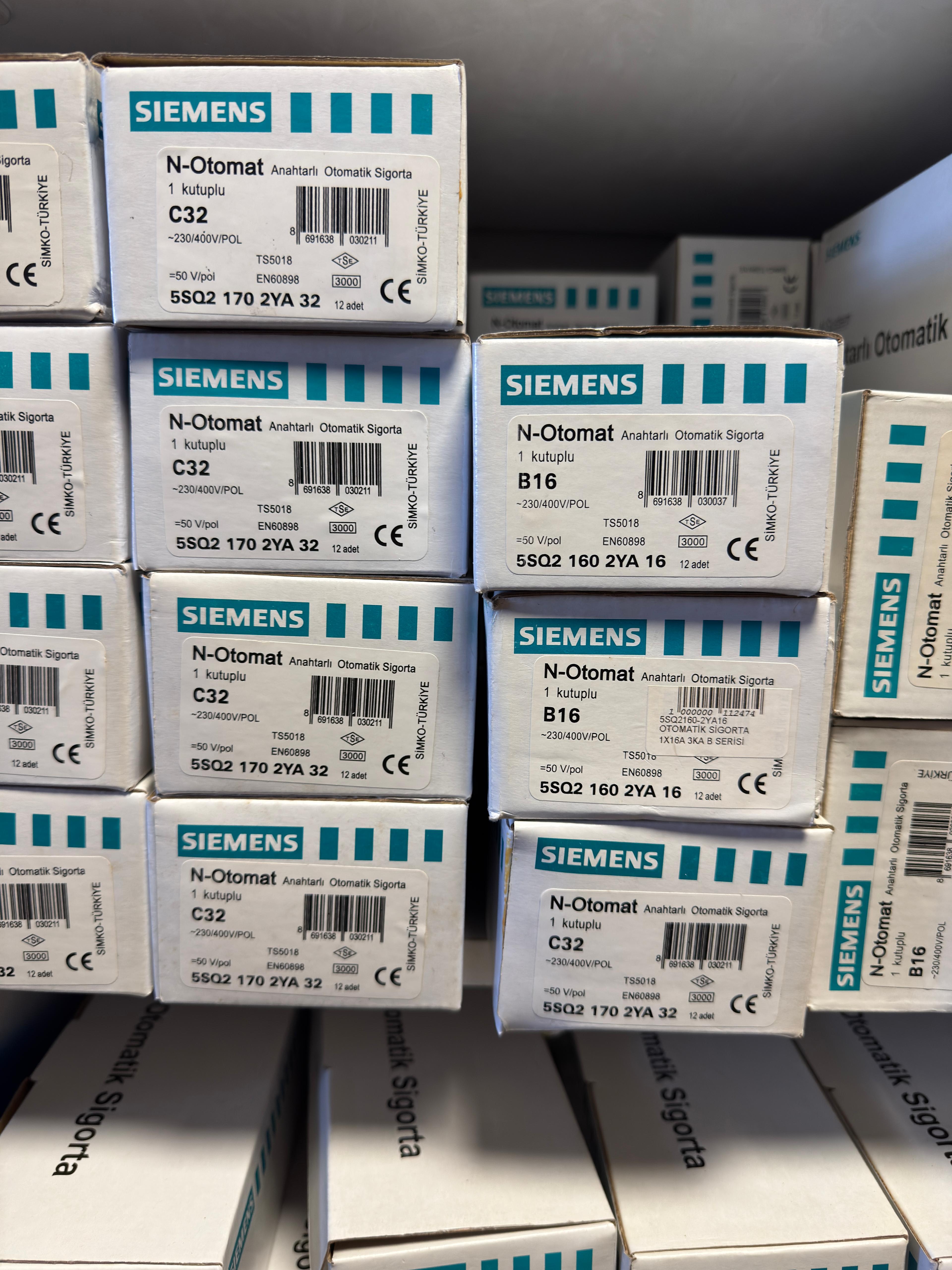 Siemens 10A-16A-32A-20A Sigorta
