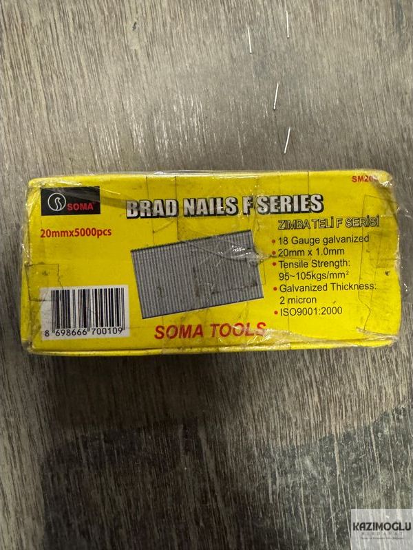 Soma Zımba Teli F Serisi 5000 adet x 20mm