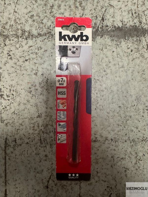 KWB 7mm 209670 Matkap Ucu