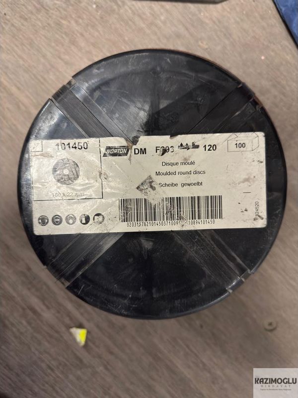 Norton Moulded Round Disk 100 adet Flap Disk