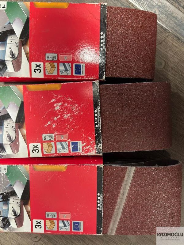 KWB 3x 100x560mm 100x610mm 105x620mm Zımpara