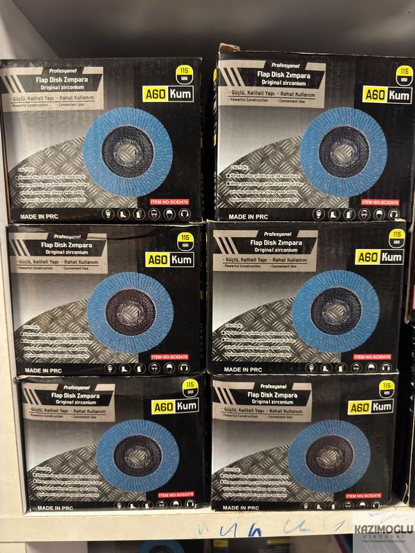 Flap Disk Zımpara A60 Kum 115mm
