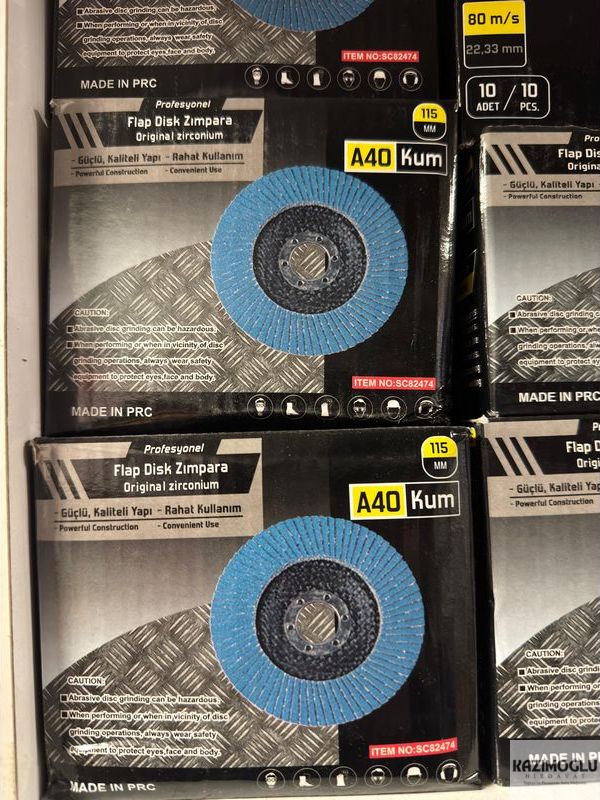 Flap Disk Zımpara A40 Kum 115mm