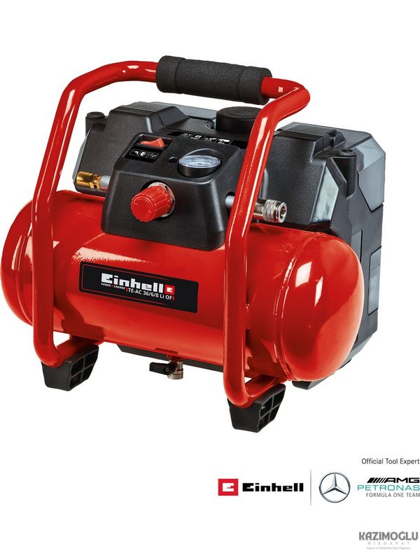 Einhell TE-AC 36/6/8 Li OF Set Aküsüz Hava Kompresörü