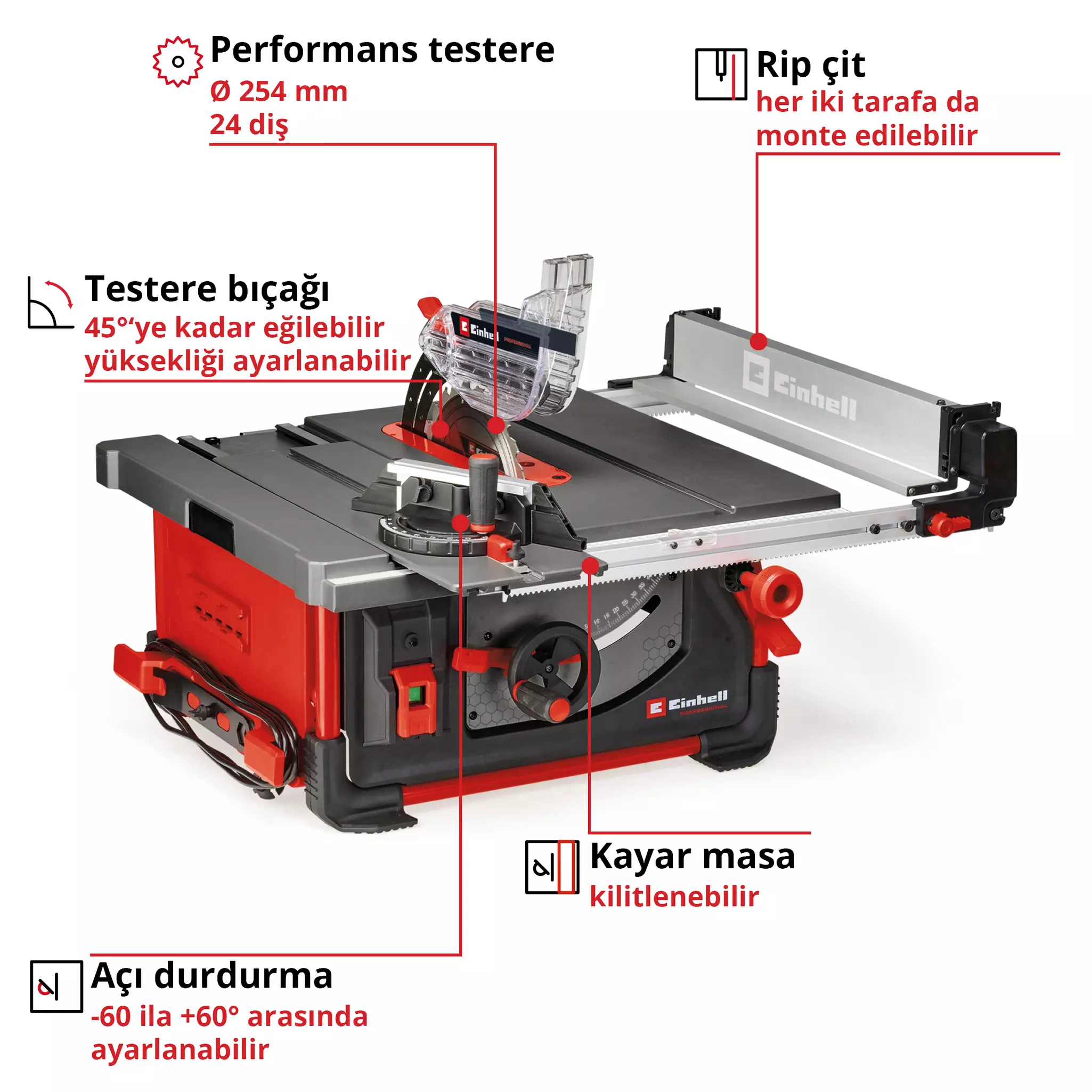 Einhell Professional Tezgah Testere TP-CC 10 T