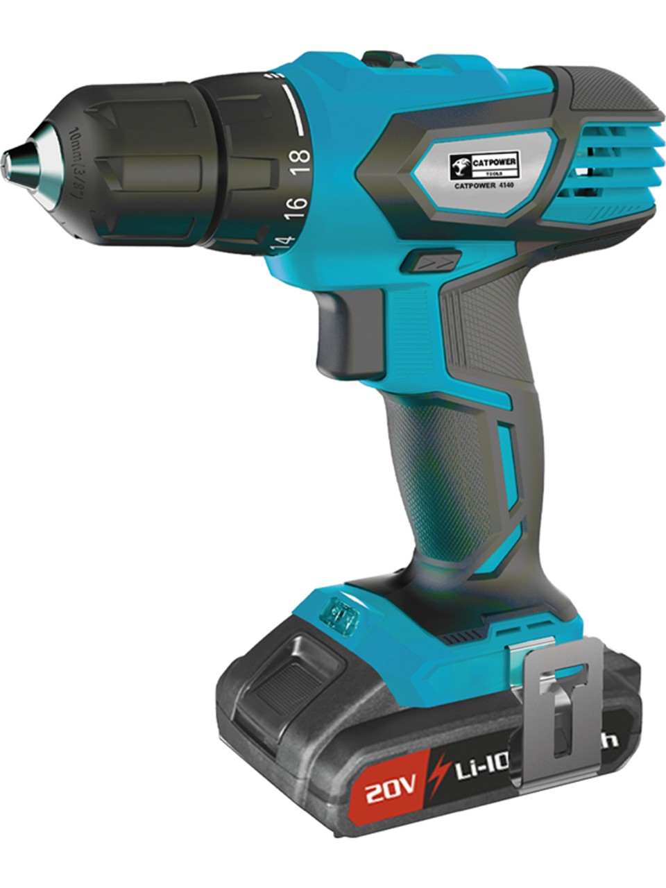 CatPower 4140 20 V 2 Ah Çift Akülü Matkap