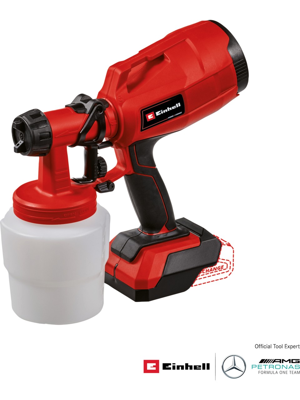 Einhell TC-SY 18/60 Li 18V Aküsüz Sprey Boya Tabancası