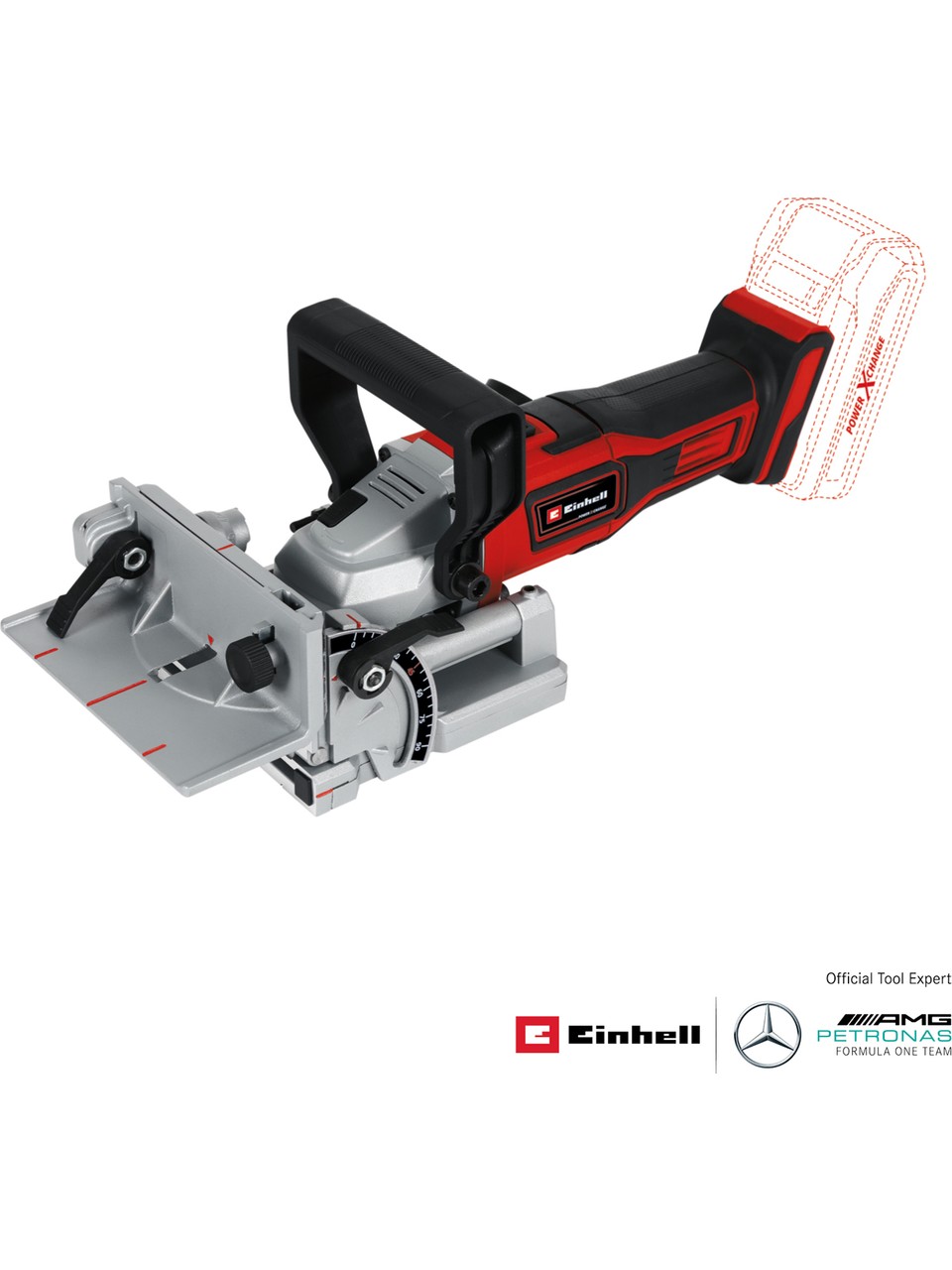 Akülü Yassı Dübel Frezesi TE-BJ 18 Li-Solo Power X-Change
