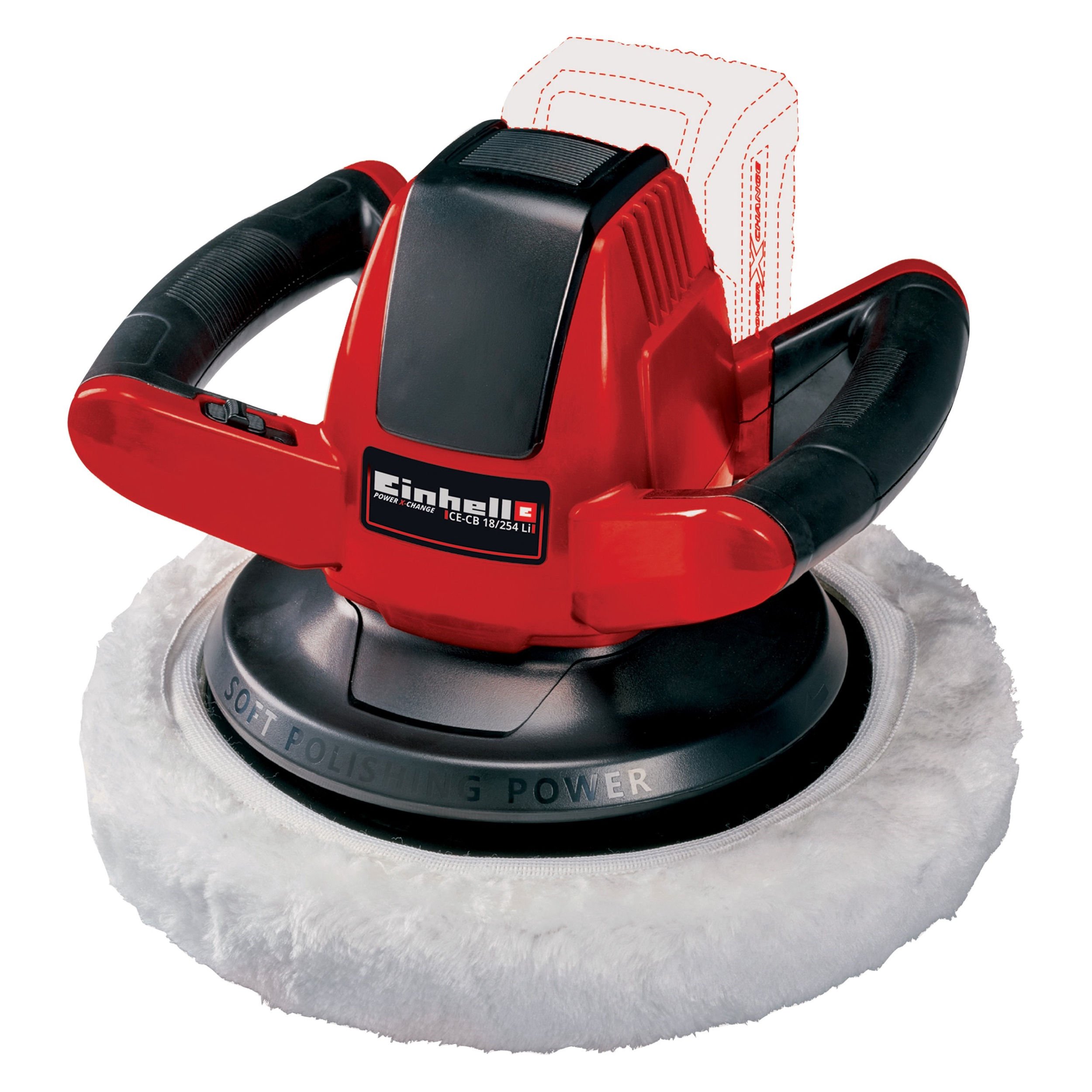 Einhell CE-CB 18/254 Li Aküsüz Polisaj Makinesi