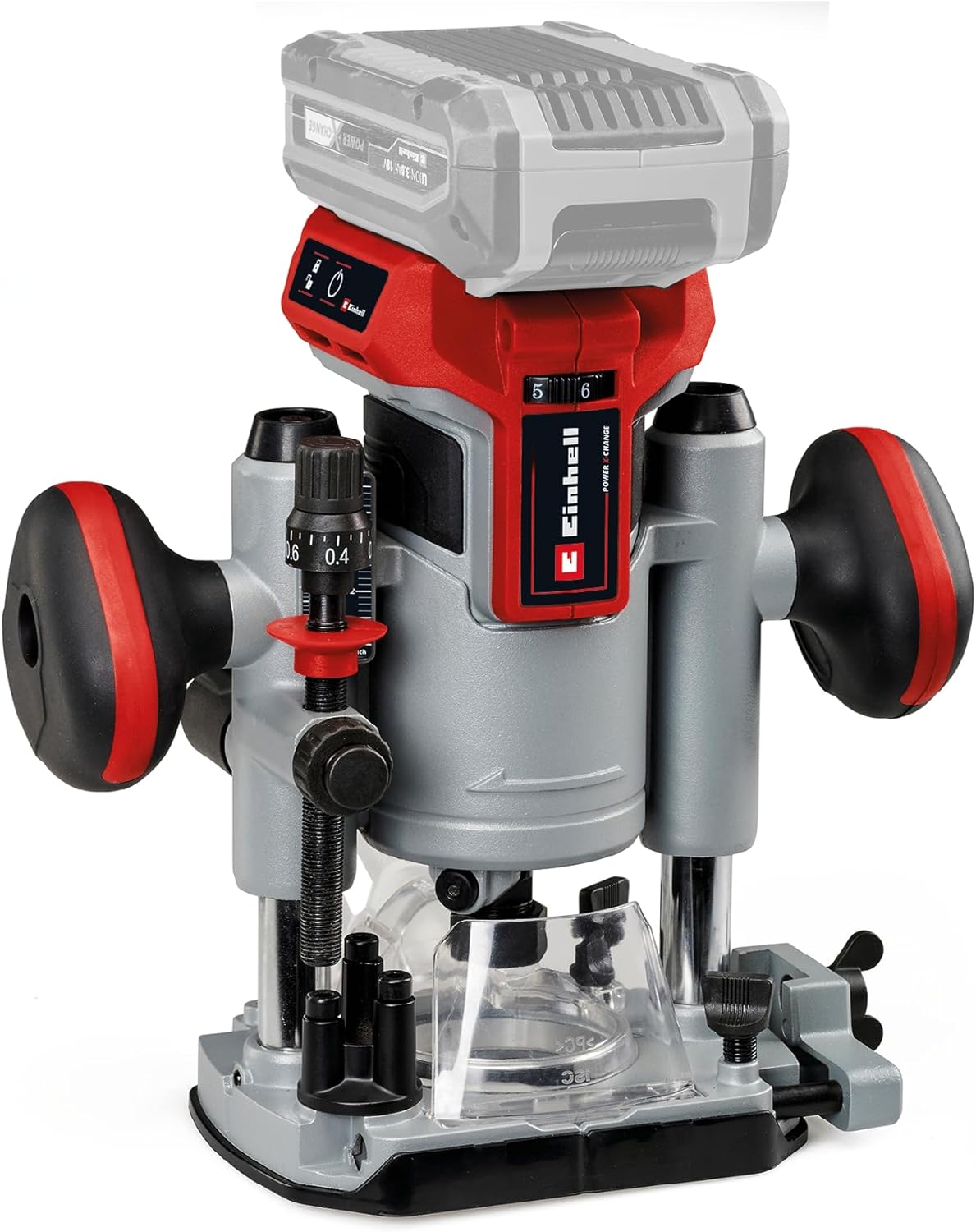 Einhell Professional Akülü Dik & Kenar Freze Seti TP-RO 18 Set Li BL-Solo