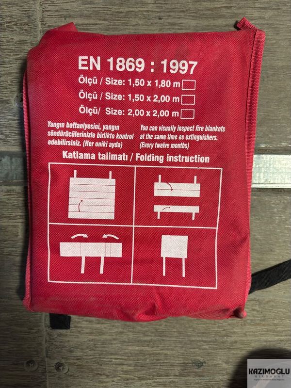 Ekonomikeşya Yangın Battaniyesi 1,50x1,80m 