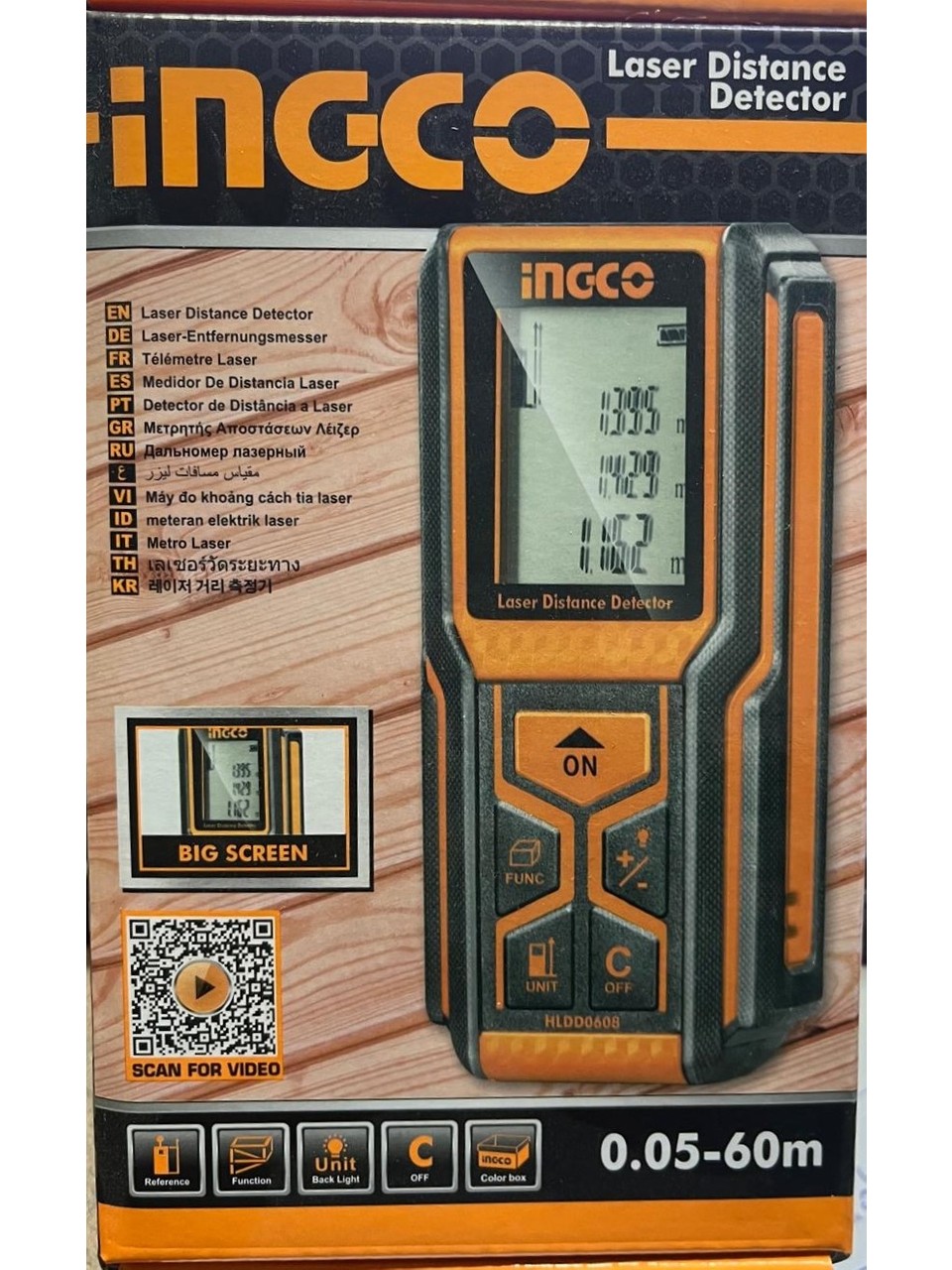 Ingco Lazer METRE0.05-60M