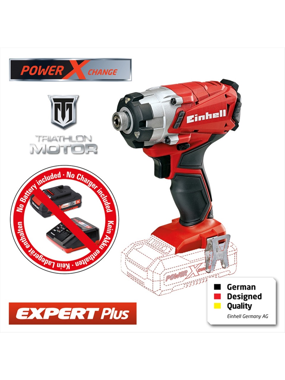 Einhell TP-CI 18 Li BL Aküsüz Darbeli Vidalama Makinesi