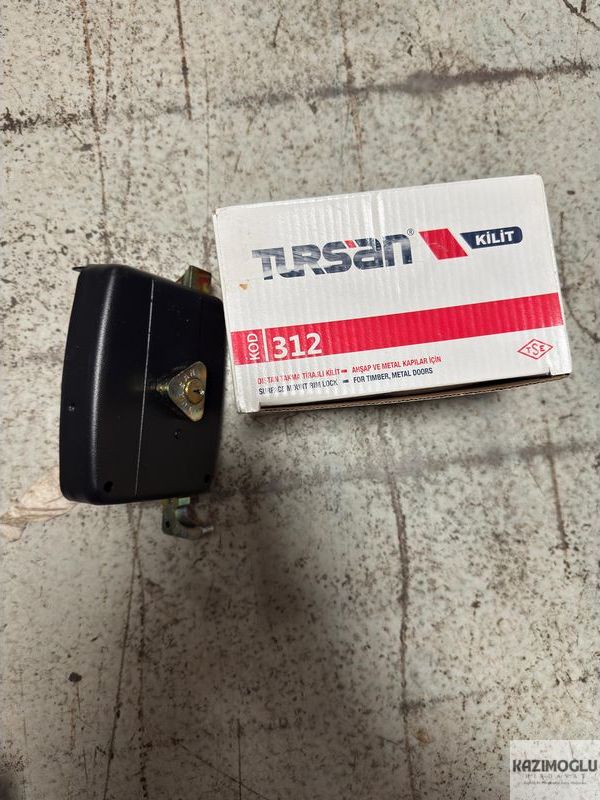 Tursan KOD 312 Kilit Ahşap ve Metal Kapı İçin Tirajli