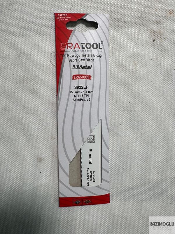 Eratool Tilki Kuyruğu Testere Bıçağı ERA51805 150mm 5'li
