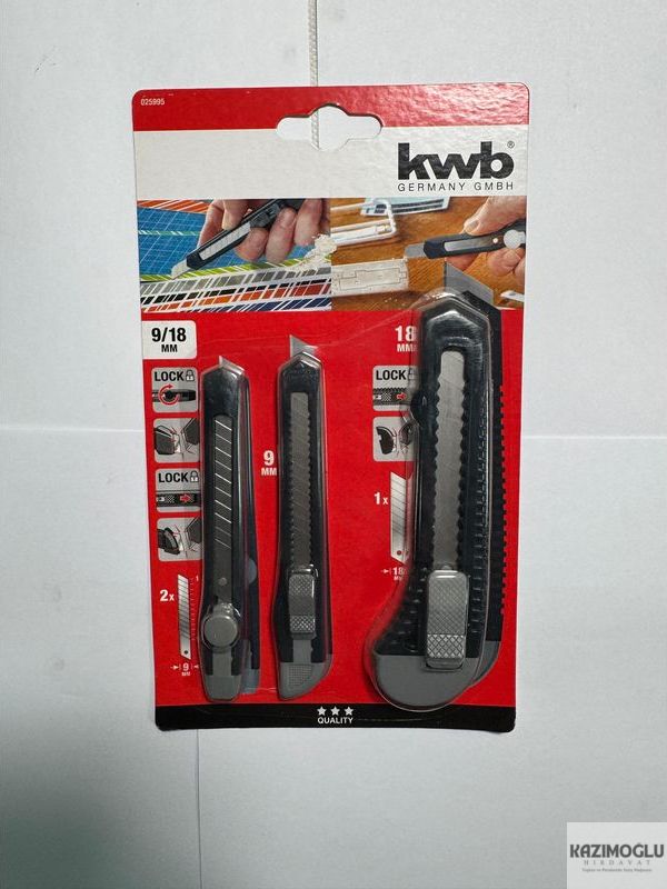 KWB 9/18mm Maket Bıçağı