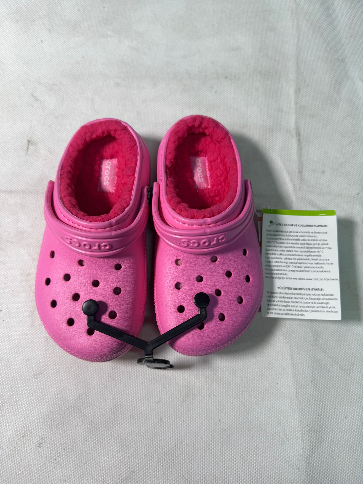 Classic Lined Clog K - Pembe