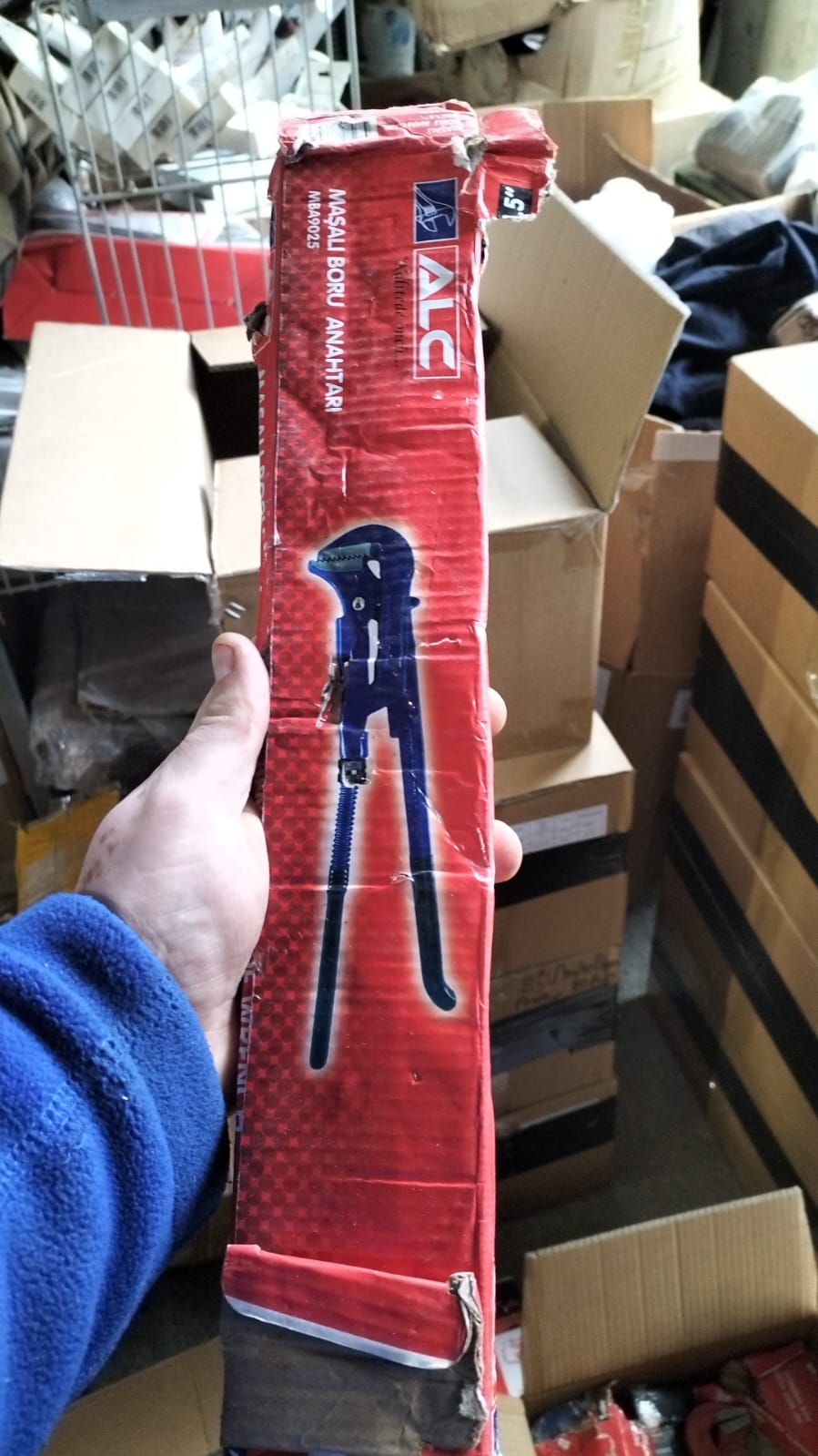 Maşalı Boru Anahtarı MBA9025 ALC 1.5 parmak