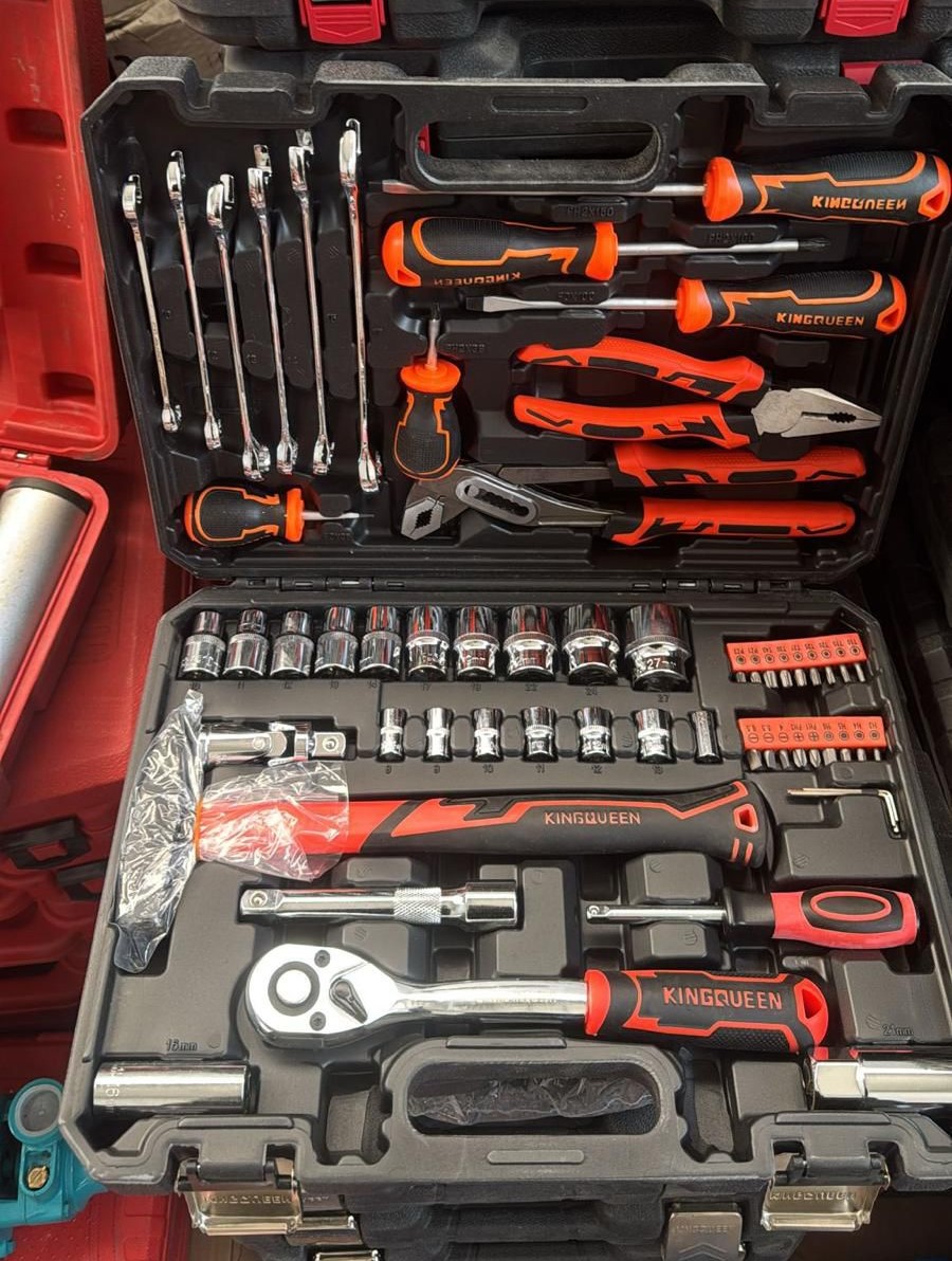 Profesyonel Bakım Onarım Alet Seti Mekanik ve Lokmalı Full Paket 58 Parça Lokma Anahtar Kit Takımı